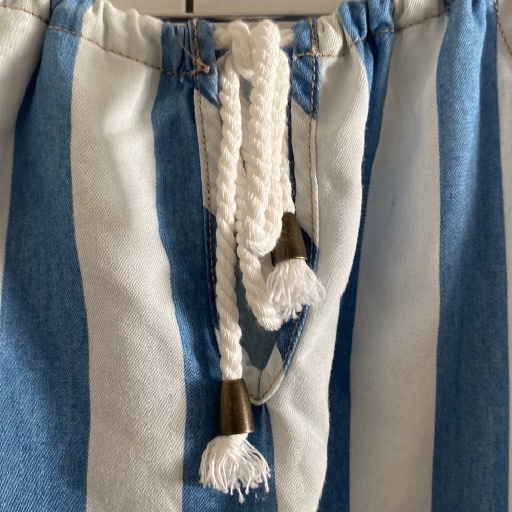 Maeve | Anthropologie | Rope Halter | Blue Stripe | Frayed Bottom | Size… - Picture 9 of 16